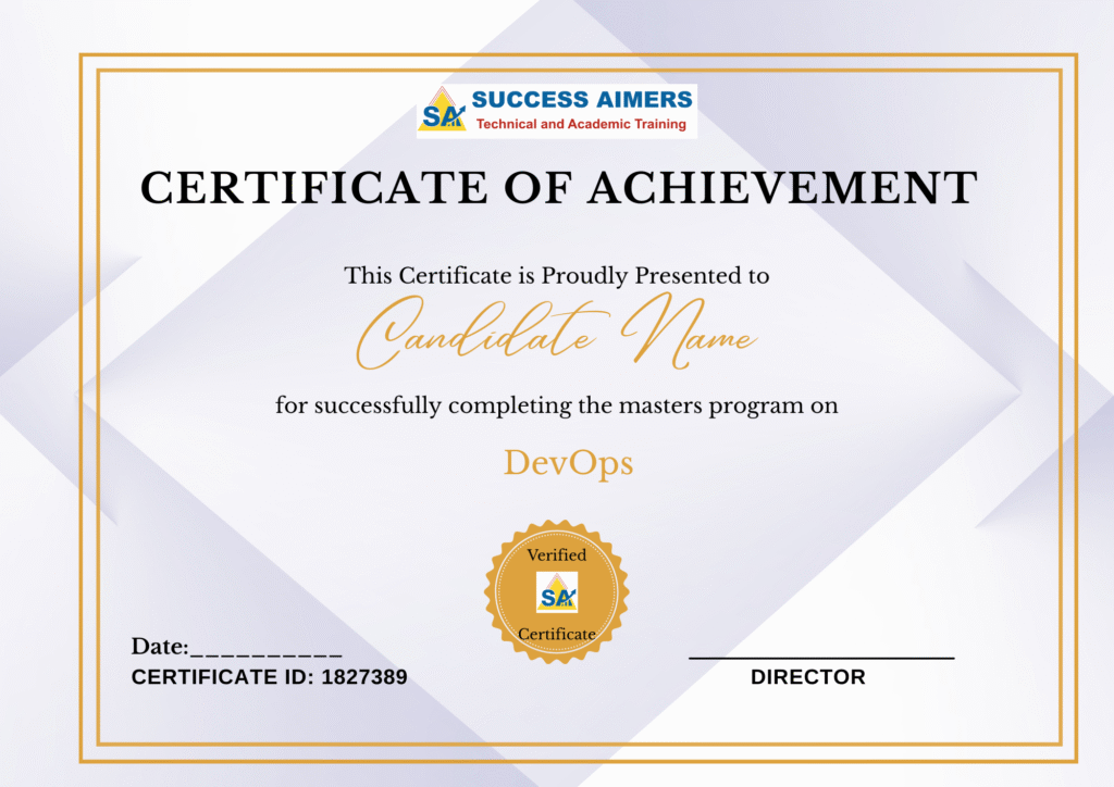 DeVOps Certificate